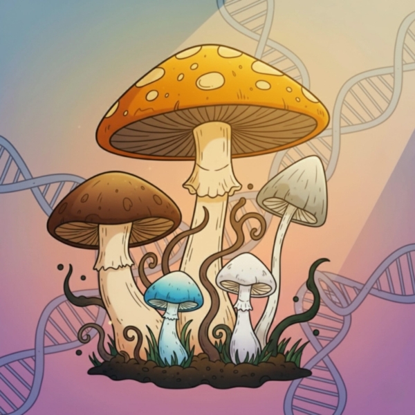 genetyki psilocybe
